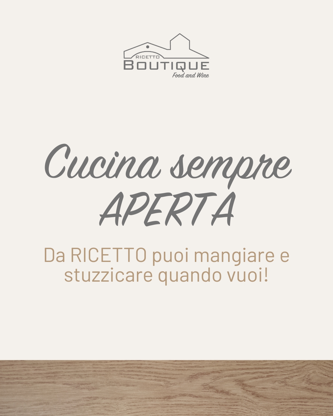 cucina sempre aperta cassano d'adda